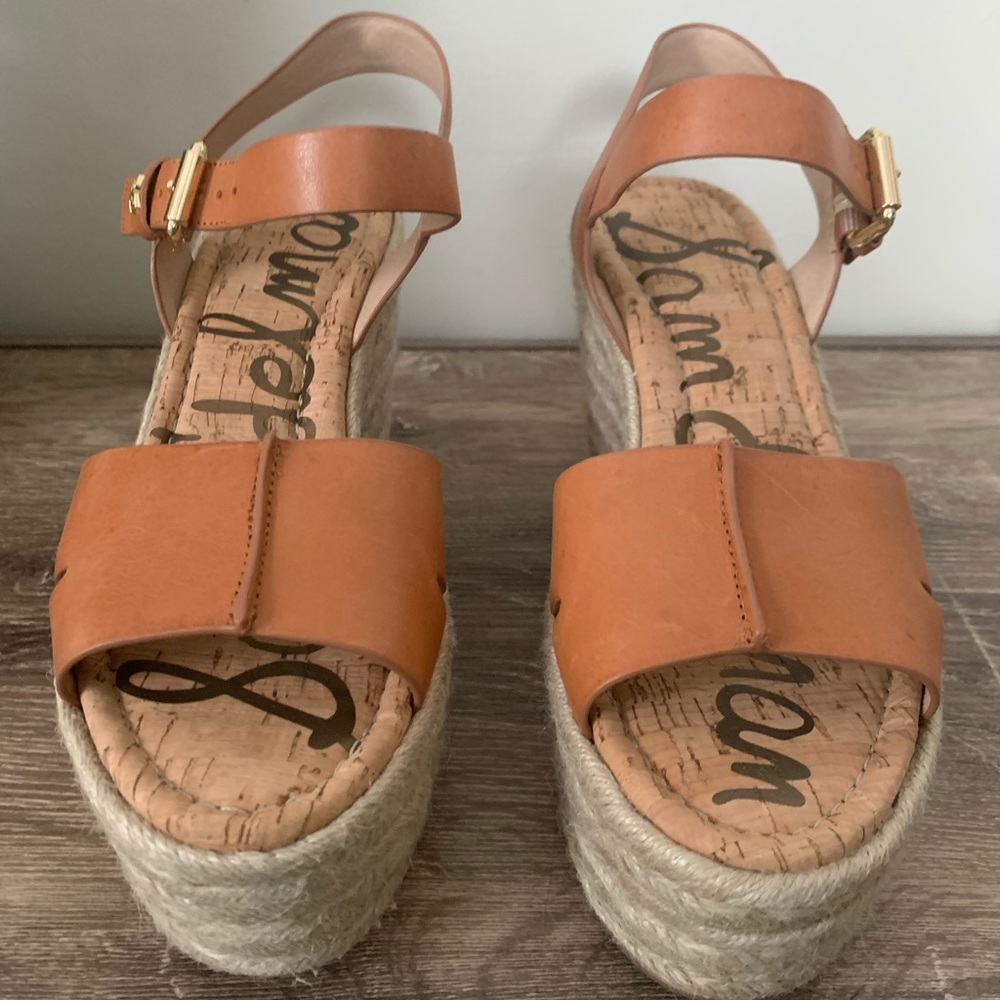 NEVER WORN Sam Eldelman Espadrille Wedges